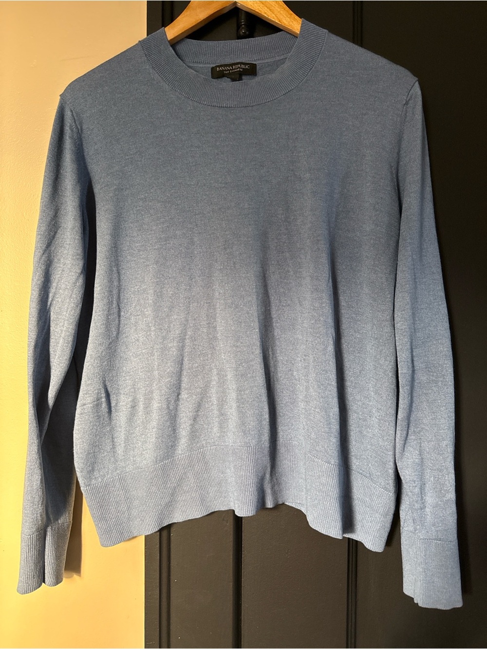 Banana Republic Sky Blue Crewneck Sweater